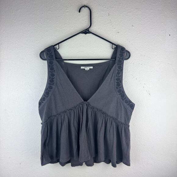 O'Neill Deanna Tank Top in Charcoal Womens Sz M - Picture 2 of 8